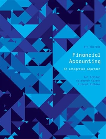 Financial Accounting Integrated Approach 6e Test Bank