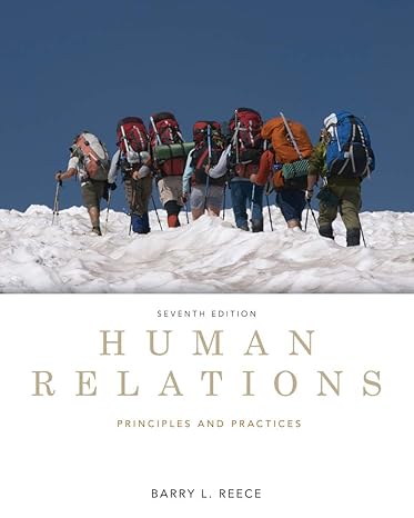 Human Relations Principles 7e Test Bank