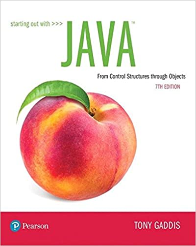 Java Control Structures 7e Test Bank