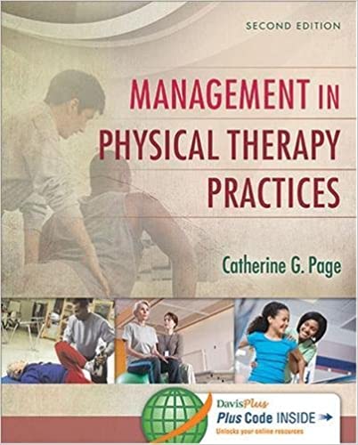 Management Physical Therapy 2e Test Bank with Solutions