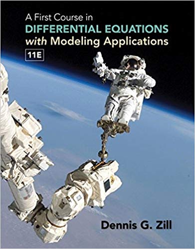 Solution Manual for A First Course in Differential Equations with Modeling Applications 11th Edition by Dennis G. Zill