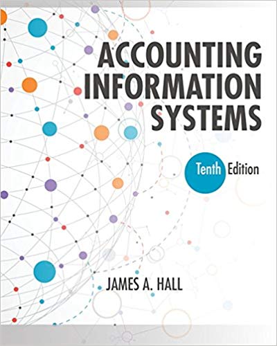 Solution Manual for Accounting Information Systems 10th Edition by James A. Hall