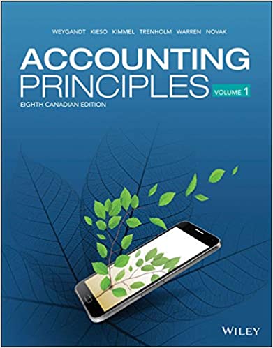 Solution Manual for Accounting Principles Volume 1 8th Canadian Edition by Jerry J. Weygandt