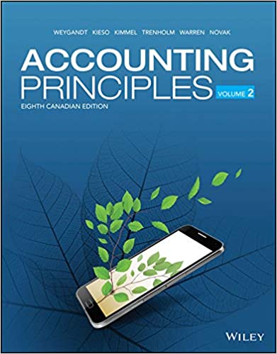 Solution Manual for Accounting Principles Volume 2 8th Canadian Edition by Jerry J. Weygandt
