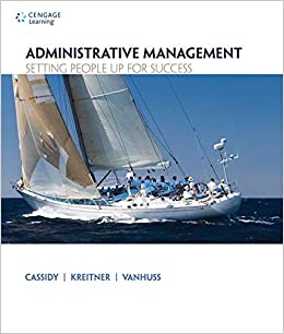 Solution Manual for Administrative Management Setting People Up for Success 1st Edition by Susie VanHuss