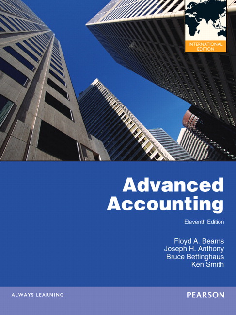 Solution Manual for Advanced Accounting International 11th edition by Floyd A. Beams