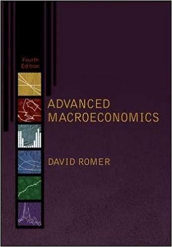 Solution Manual for Advanced Macroeconomics 4th Edition by David Romer