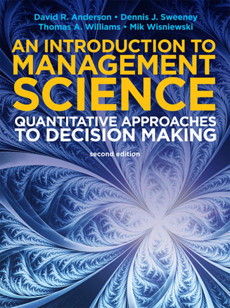 Solution Manual for An Introduction to Management Science Quantitative Approaches 2nd Edition by Thomas Arthur