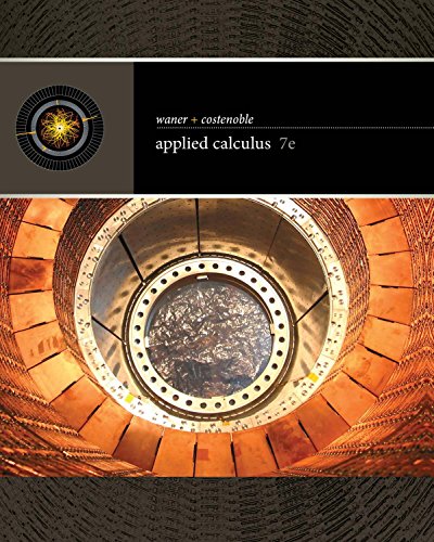 Solution Manual for Applied Calculus 7th Edition by Stefan Waner
