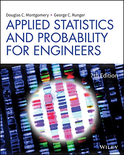 Solution Manual for Applied Statistics and Probability for Engineers 7th Edition by Douglas C. Montgomery
