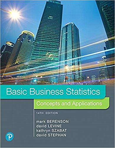 Solution Manual for Basic Business Statistics 14th Edition by Mark L. Berenson