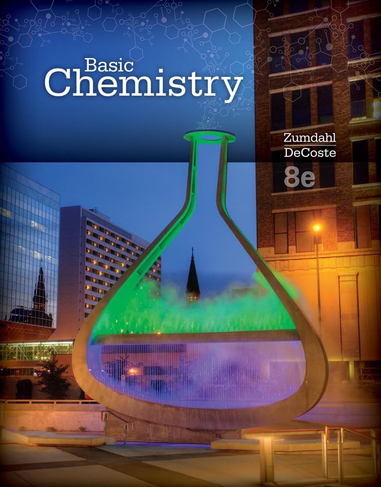Solution Manual for Basic Chemistry 8th Edition by Steven S. Zumdahl