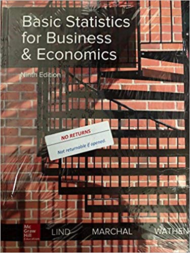 Solution Manual for Basic Statistics for Business and Economics 9th Edition by Douglas A. Lind
