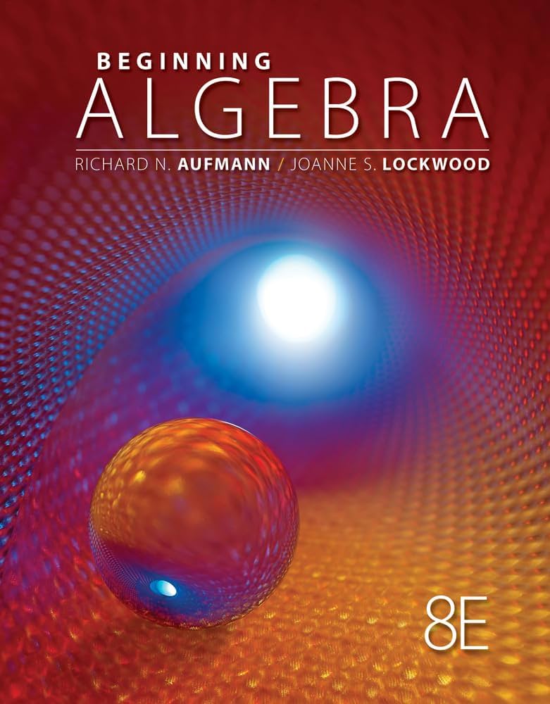 Solution Manual for Beginning Algebra 8th Edition by Richard Aufmann