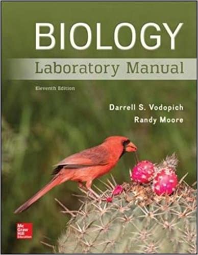 Solution Manual for Biology Laboratory Manual 11th Edition by Darrell Vodopich