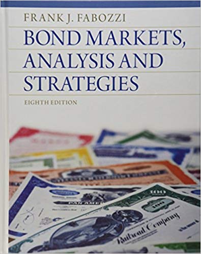 Solution Manual for Bond Markets Analysis and Strategies 8th Edition by Frank J. Fabozzi