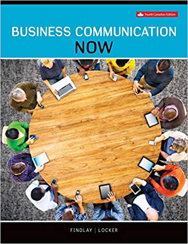Solution Manual for Business Communication 4th Canadian Edition by Isobel Findlay