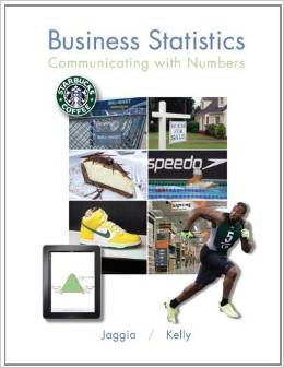 Solution Manual for Business Statistics Communicating with Numbers by Sanjiv Jaggia