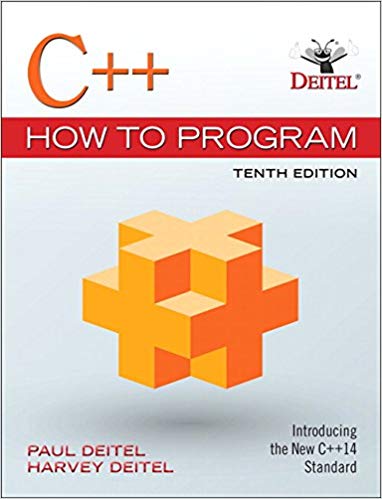Solution Manual for C++ How to Program 10th Edition by Paul J. Deitel