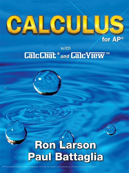 Solution Manual for Calculus for AP Edition 2017 by Ron Larson