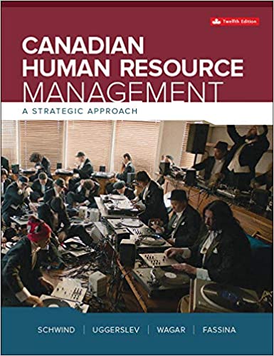 Solution Manual for Canadian Human Resource Management 12th edition by Hermann Schwind