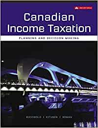Solution Manual for Canadian Income Taxation 2020 2021 23rd Edition by William Buckwold