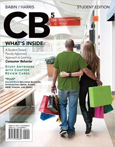 Solution Manual for CB 5 5th Edition by Barry J. Babin