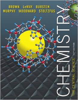 Solution Manual for Chemistry The Central Science 13th Edition by Theodore E. Brown
