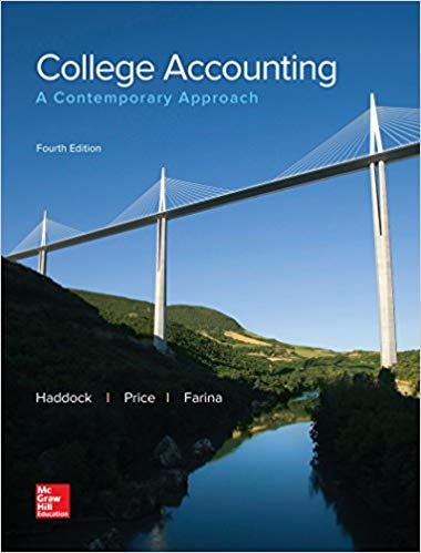 Solution Manual for College Accounting A Contemporary Approach 4th Edition by M. David Haddock Jr.