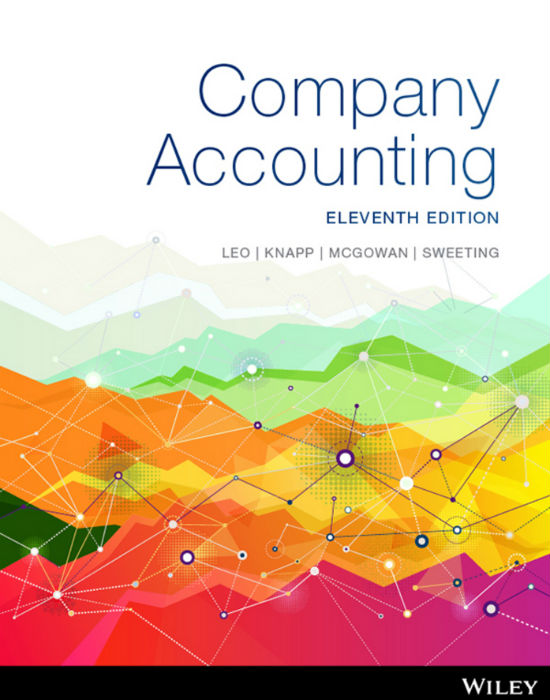 Solution Manual for Company Accounting 11th Edition by Ken J. Leo