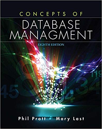 Solution Manual for Concepts of Database Management 8th Edition by Philip J. Pratt
