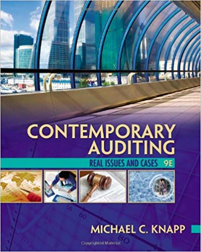 Solution Manual for Contemporary Auditing 9th Edition by Michael C. Knapp
