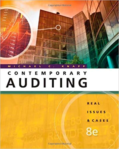 Solution Manual for Contemporary Auditing Real Issues and Cases 8th Edition by Michael C. Knapp