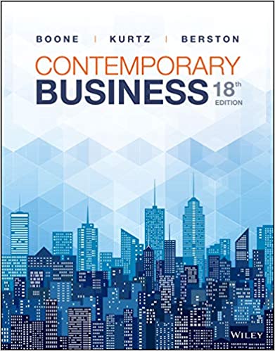 Solution Manual for Contemporary Business 18th Edition by Louis E. Boone