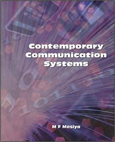Solution Manual for Contemporary Communication Systems 1st Edition by M. Farooque Mesiya