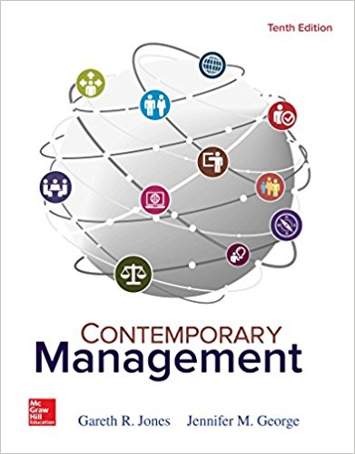 Solution Manual for Contemporary Management 10th Edition by Gareth Jones