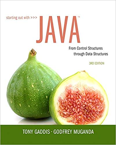 Solution Manual for Starting Out with Java From Control Structures through Data Structures 3rd Edition by Tony Gaddis