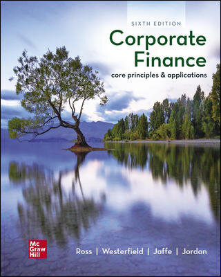 Solution Manual for Corporate Finance Core Principles and Applications 6th Edition by Stephen Ross