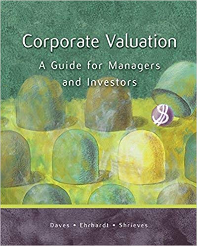Solution Manual for Corporate Valuation A Guide for Managers and Investors 1st Edition by Phillip R. Daves