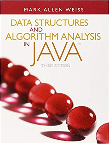 Solution Manual for Data Structures and Algorithm Analysis in Java 3rd Edition by Mark A. Weiss