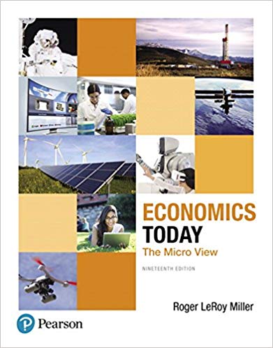 Solution Manual for Economics Today The Micro View 19th Edition by Roger LeRoy Miller