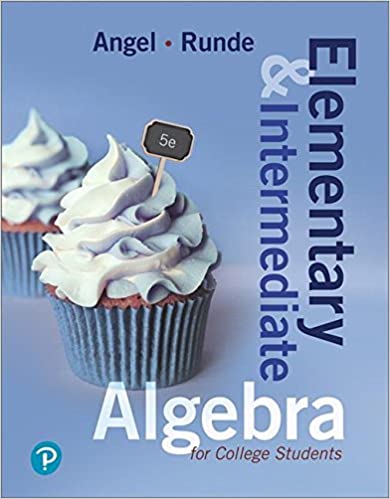 Solution Manual for Elementary and Intermediate Algebra for College Students 5th Edition by Allen R. Angel