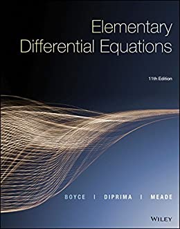Solution Manual for Elementary Differential Equations 11th Edition by William E. Boyce