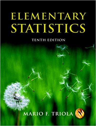 Solution Manual for Elementary Statistics 10th Edition by Mario F. Triola