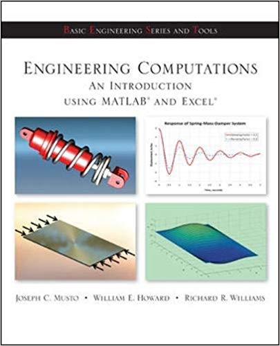 Solution Manual for Engineering Computation An Introduction Using MATLAB and Excel 1st Edition by Joseph Musto