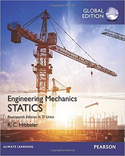 Solution Manual for Engineering Mechanics Statistics in Si Units 14th Edition by Russell Hibbeler
