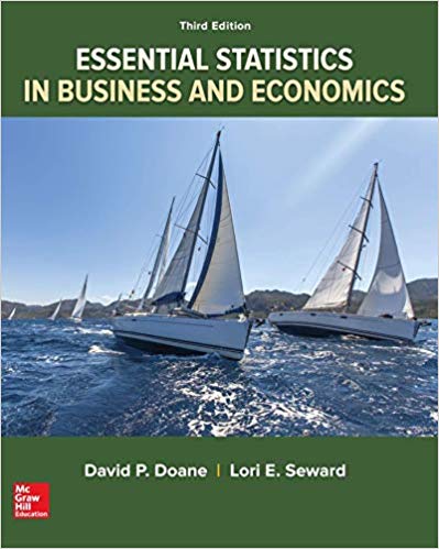 Solution Manual for Essential Statistics in Business and Economics 3rd Edition by David Doane