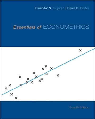 Solution Manual for Essentials of Econometrics 4th Edition by Damodar N Gujarati