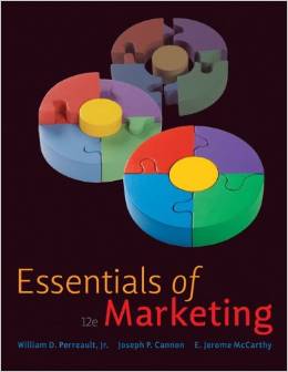 Solution Manual for Essentials of Marketing 12th Edition by William D. Perreault Jr