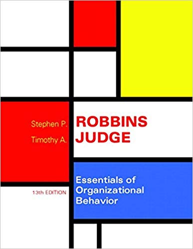 Solution Manual for Essentials of Organizational Behavior 13th Edition by Stephen P. Robbins